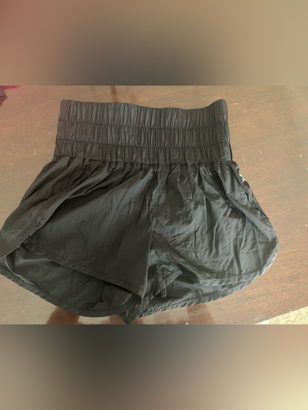 Free People The Way Home Black Shorts